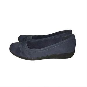 Easy Spirit Acasia Slip On Flat Navy Blue Women's Shoe Size 11